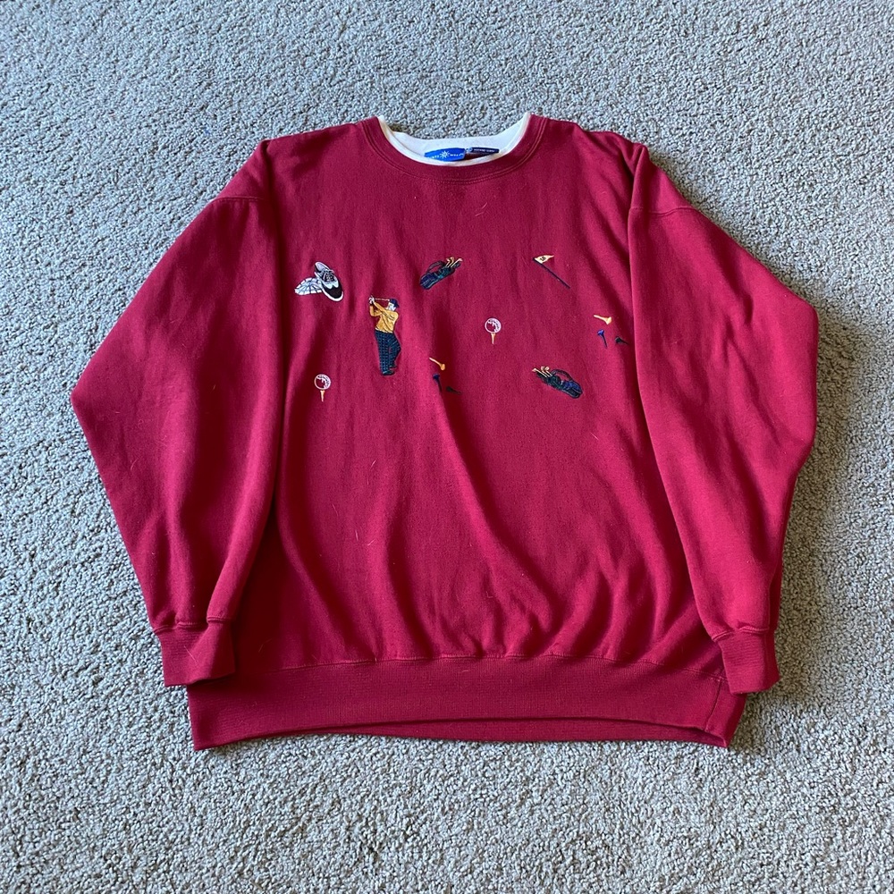 Vintage Golf Sweater